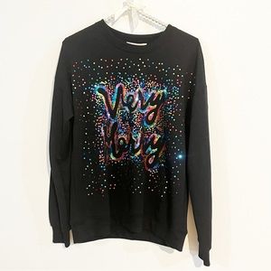 Christmas Sequin Very Merry Sweater NWT